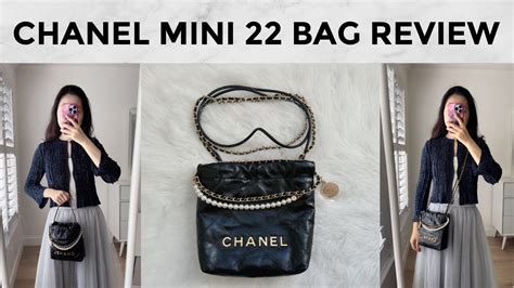 chanel mini 22 review|chanel mini 22 unboxing.